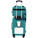 thumbnail image 1 of Juego de 2 unidades Luggage Wrangler Smart Teal con portavasos y puerto USB, 1 of 7