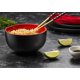 thumbnail image 3 of Ramen Bowl KoOk Ceramic de gran capacidad, 1 litro, juego de 4 unidades, color negro y rojo, 3 of 6