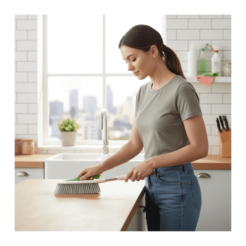 Genérico - Cepillo De Mano Limpieza Auto Hogar Aseo Escobilla Escoba