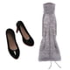thumbnail image 5 of Vestido De Suéter Sin Espalda 1/6 Y Zapatos De Tacones Altos Para Figura De Acción De 12 Pulgadas, 5 of 6