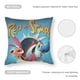 thumbnail image 5 of El Show de Ren y Stimpy Fundas de almohada de terciopelo con tema, regalos de funda de almohada, decoración para el hogar, cojín de lanzar, regalo de cumpleaños para fans y parejas.40*40cm., 5 of 6