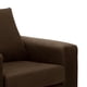 thumbnail image 4 of Sofa Kendy 1c Felpa 30 Chocolate, 4 of 5