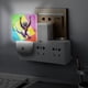 thumbnail image 5 of Zoboomafoo Luz nocturna LED con sensor de anochecer a amanecer para dormitorio, baño, pasillo, escaleras - Lámpara LED nocturna de enchufe, 0.5W - 1 pieza, 5 of 6
