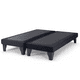 thumbnail image 1 of Base de cama 2,0 plazas Felpa Negro 150x190, 1 of 3