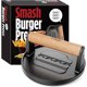 thumbnail image 1 of Prensa para hamburguesas Pisol de hierro fundido, 6,6 pulgadas, 1,98 lb, 1 of 3