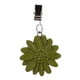 thumbnail image 4 of Pinzas para mantel TwoFish Home, de resina de girasol, color verde, 4 of 6