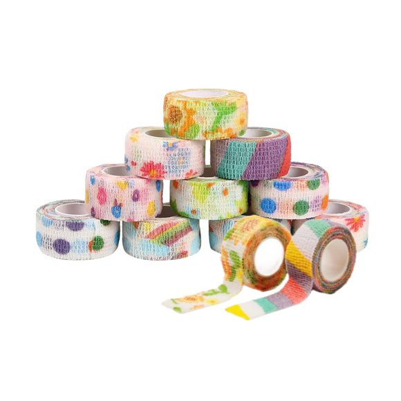 Vendaje adhesivo loveaiai – pack de 12 (2,5 cm × 3,7 m)