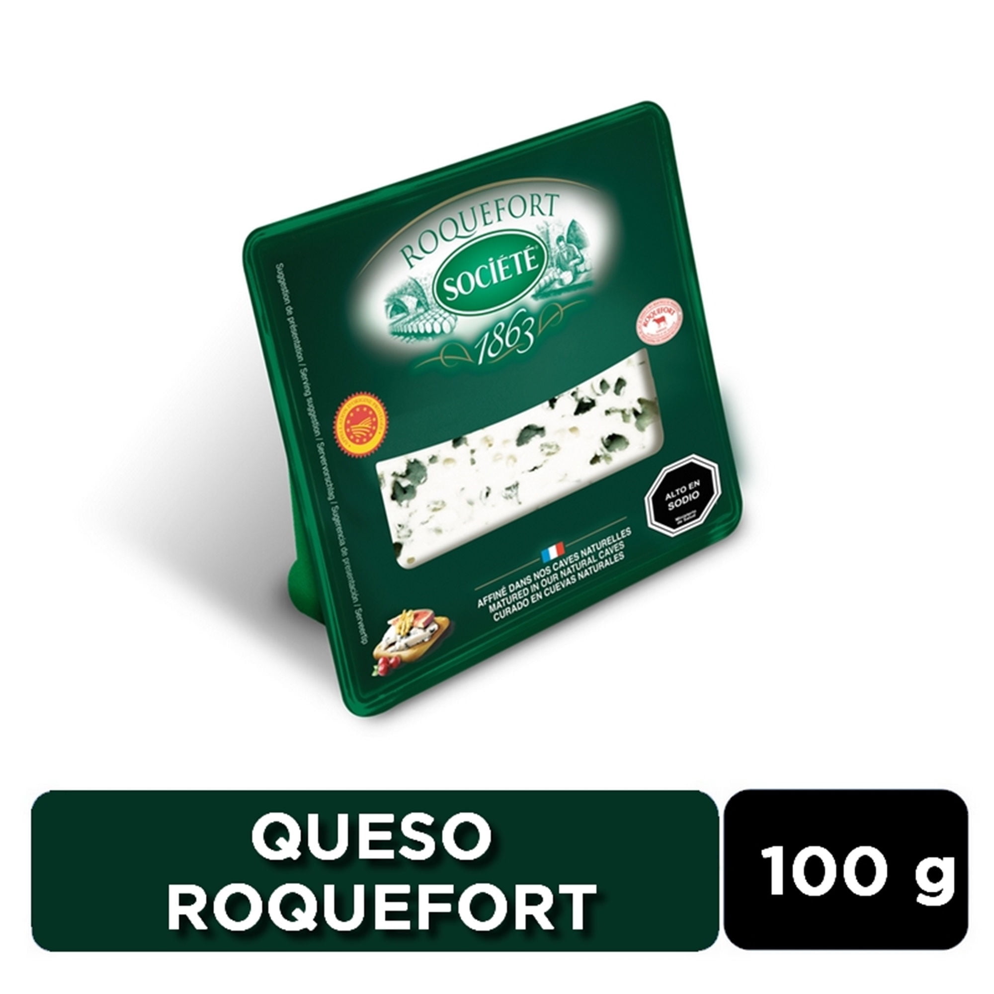 Queso Roquefort Trozo Societe