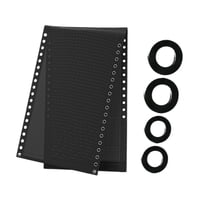 Magideal - Lona De Recambio Para Silla Forro Para Tumbona De Jardín Tela De Malla Elástica Y Repuesto Para Silla Plegable De Fácil Instalación Adecuado Para Terr Negro