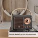 thumbnail image 5 of Altavoz Bluetooth retro, decoración vintage, pequeño altavoz Bluetooth inalámbrico, bonito estilo antiguo., 5 of 7