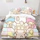 thumbnail image 2 of Little Twin Stars Bedding Sets Comforter Quilt Bed Cover Duvet Cover Pillow Case 2-3 Pieces Sets Kids Adult Size Cartoon Decor, 2 of 5