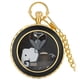 thumbnail image 1 of Reloj De Bolsillo De Cuarzo Movimiento Musical Retro Para Graduación Hijo Elefante Negro, 1 of 5