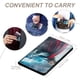 thumbnail image 4 of Thor Porta Pasaporte y Cartera de Viaje Premium de Cuero PU, Funda de Pasaporte Bloqueo RFID con Ranuras para Tarjetas de Crédito, Estuche para Libro de Pasaporte para Familia 10cm × 15cm, 4 of 6