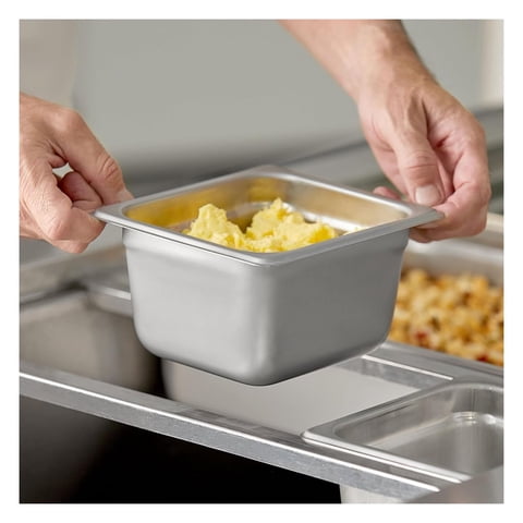 Disparo - Contenedor Gastronómico De Acero Para Cocina 17X16X10Cm