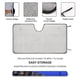 thumbnail image 3 of Copa Mundial de la FIFA Parasol para Parabrisas Delantero Protector Plegable, Visera Solar para Auto Bloquea Rayos UV Mantiene tu Vehículo Fresco 140cm*76cm, 3 of 6