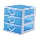 thumbnail image 2 of Organizador De Artículos Diversos Para Tocador, Escritorio, Habitación, Joyas, Hogar, Baño, Organizadores De Maquillaje, Azul, 2 of 3