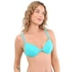 thumbnail image 2 of Bikini estilo sostén drapeado verde, 2 of 4