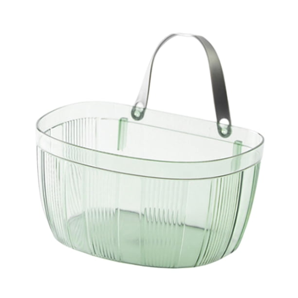 Cesta Multifuncional Del Organizador Del Almacenamiento Del Hogar Para El Lavadero Del Cuarto De Baño Verde