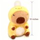 thumbnail image 3 of Peluche WUFUVAP Carpincho con Disfraz de Pato 25 cm, 3 of 6