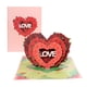 thumbnail image 1 of Tarjeta desplegable 3D "Feliz Día de San Valentín" - Cubierta de 19 x 15 cm - Regalo para esposa o novia, 1 of 5