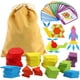 thumbnail image 1 of Pattern Blocks Lovestown 209 unidades de madera con tarjetas para niños, 1 of 7