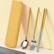 thumbnail image 1 of Upgrade Your Dining Experience with our Portable Silverware Set - Includes Spoons, Forks, and Chopsticks in a Stylish Storage Case - Perfect for Work, Home, and Restaurant Use - Great Quality and Craf, 1 of 5
