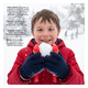 thumbnail image 4 of Pack 12 Guantes De Lana Térmicos Para Niños - Invierno Suave Color Azul Marino, 4 of 6
