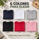 thumbnail image 3 of Poleras De Niños Cuello Redondo 100% Algodon Manga Corta Rojo 12 Lisa, 3 of 3