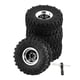 thumbnail image 4 of 4x Neumático Rueda Neumáticos De Camión RC Para 1/18 RC Camión Escalada Coche Repuestos Negro, 4 of 5