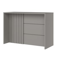 Isla De Cocina Americana Gris Home Mobili