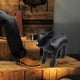 thumbnail image 5 of Maniquíes de perro de cuero de pie, modelos de perros, juguetes, tienda de animales para mascotas, maniquí de exhibición, negro, talla S, 5 of 5