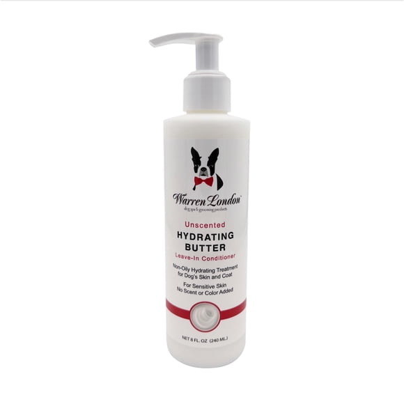 Acondicionador para mascotas Leave-in Warren London, mantequilla hidratante, 240 ml