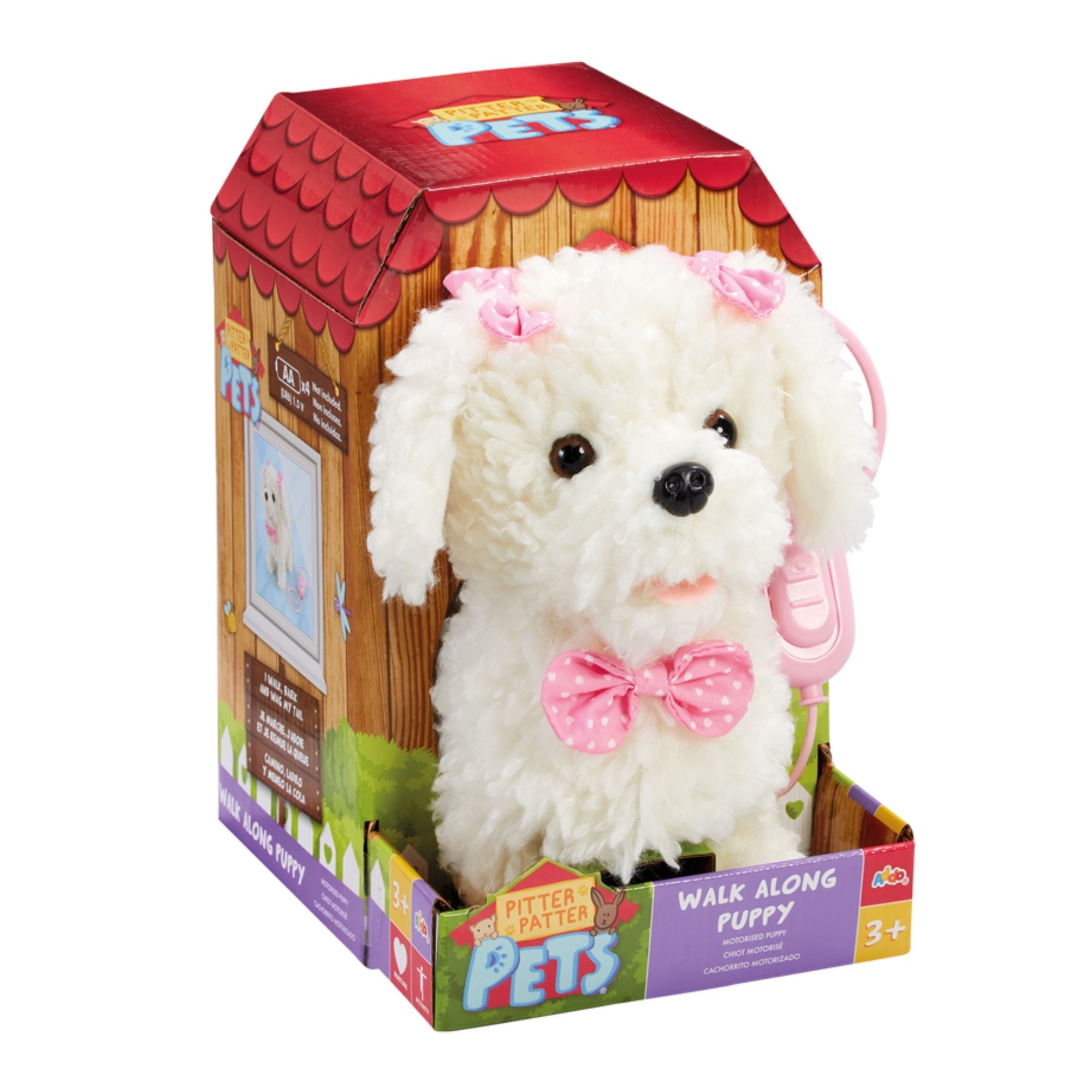 Peluche Pitter Patter Pets Poodle Camina Y Ladra