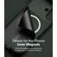 thumbnail image 4 of Funda Ringke Onyx compatible con iPhone 16 con MagSafe, color verde oscuro, 4 of 9