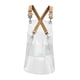 thumbnail image 1 of Delantal Transparente Cocina Con Bolsillo Grande Material TPU Delantal TPU Amarillo 60cm, 1 of 5