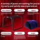 thumbnail image 2 of 1pc Inflatable Half Moon Ramp Positioning Pillow for Couples - Enhance Sexual Pleasure and Intimacy, 2 of 3