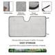 thumbnail image 2 of Canticos Parasol para Parabrisas Delantero Protector Plegable, Visera Solar para Auto Bloquea Rayos UV Mantiene tu Vehículo Fresco140cm*76cm, 2 of 6
