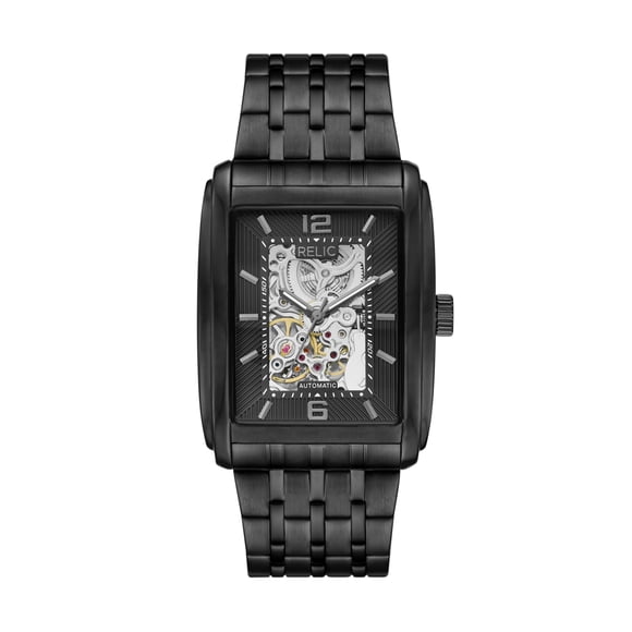 Reloj RELIC Allen 36 mm Acero Inoxidable Negro Automático