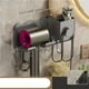 thumbnail image 4 of Organize Your Bathroom with Our Sturdy ABS Hair Dryer Holder and Storage Rack - Includes Strong Adhesive for Easy Hanging, 4 of 4