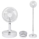 thumbnail image 1 of Ventilador portátil, recargable y plegable, 7200 mAh, blanco, 1 of 7