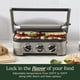 thumbnail image 3 of Prensa Panini Cuisinart GR-4NP1 5 en 1 de acero inoxidable, 3 of 3