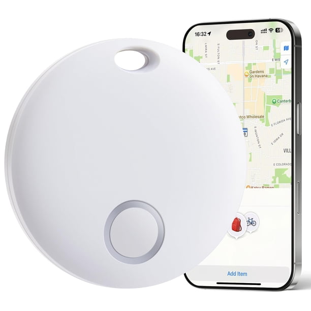 Eelexa Air Tracker, Etiqueta Inteligente para Equipaje, Localizador de Objetos, Compatible con Apple