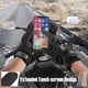 thumbnail image 3 of Guantes de moto COFIT con pantalla táctil completa, negros, 3 of 7