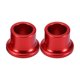 thumbnail image 5 of 2 Piezas De Espaciadores De Cubo De Rueda Trasera De Motocicleta Para Honda Crf250l Rojo, 5 of 5