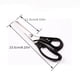 thumbnail image 4 of 1pc Zigzag Scissors for Sewing, Embroidery, and Leather Crafts - Perfect for Dressmaking and DIY Projects, 4 of 4