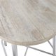 thumbnail image 5 of Taburete con altura de mostrador Carolina Classic Illona Whitewash 24, 5 of 6