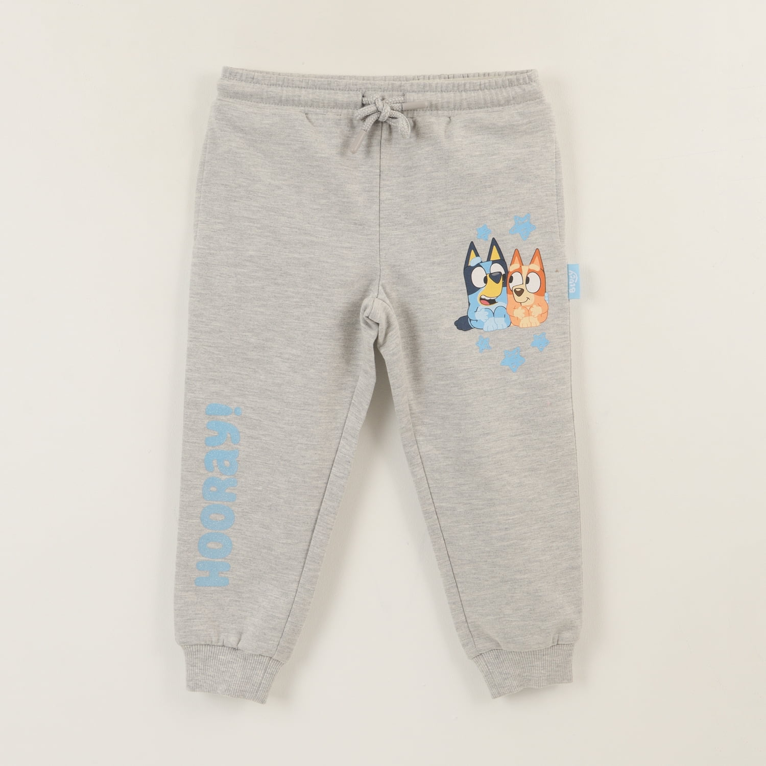 Pantalon De Buzo Niña Hooray! Gris Bingo Y Bluey