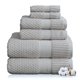 thumbnail image 1 of Juego de Toallas NY Loft 6 piezas gris algodón Oeko‑TEX, 1 of 9