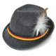 thumbnail image 2 of Sombrero de fieltro adulto Melesh 59 cm Oktoberfest bávaro, 2 of 6