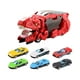 thumbnail image 5 of Dino Transporte Coche Dinosaurio Tragar Vehículo Juego Para Ni?as Ni?os Preescolar Rojo 6 Coches, 5 of 5